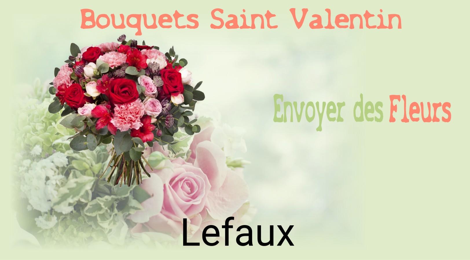 Roses de Saint-Valentin livrées à Lefaux